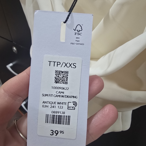 Dynamite Cream Camisole Top - Picture 6 of 7